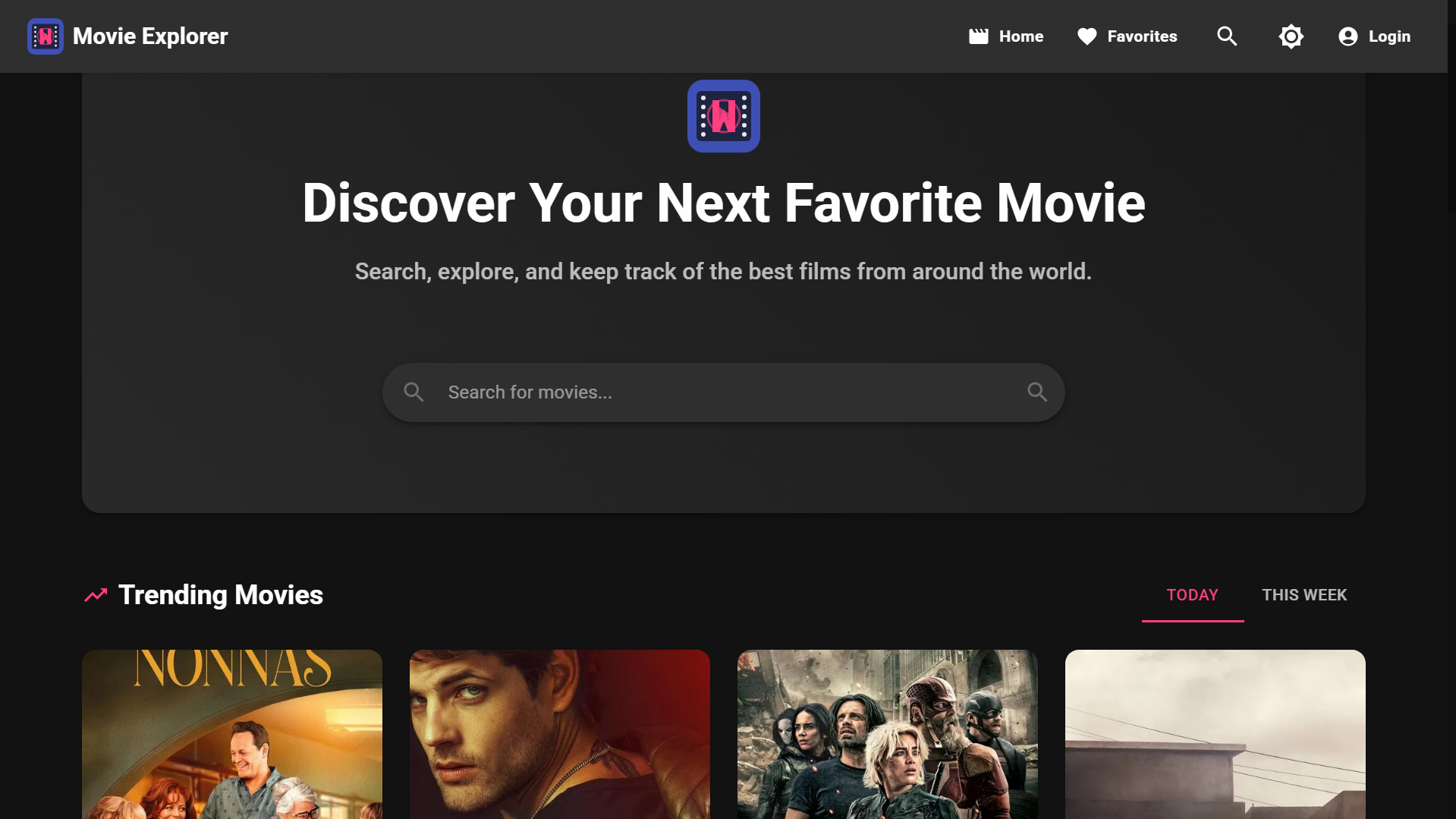Movie Explorer Web App